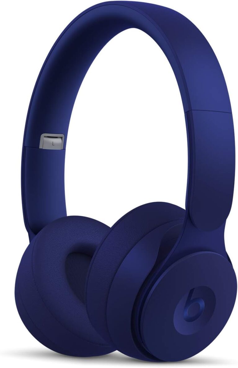 Beats by Dr. Dre – Solo Pro Matte Collection Headphones – Dark Blue (Renewed Premium)