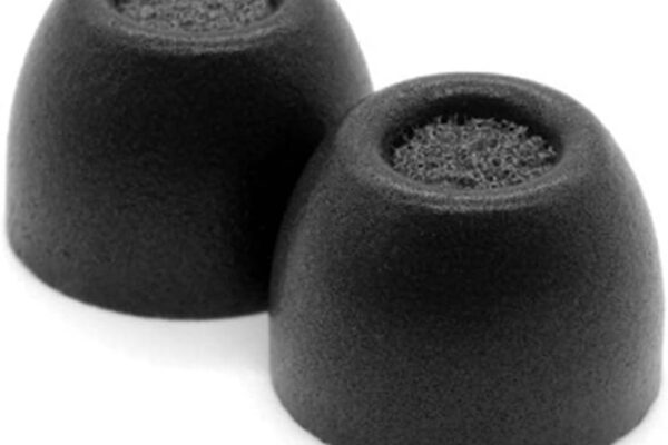 Comply Memory Foam Replacement Earbud Tips for Samsung Galaxy Buds, Galaxy Buds 2, Galaxy Buds Plus + | Ultimate Comfort, Secure Fit, Superior Noise Isolation | Black, Medium (3 Pairs)