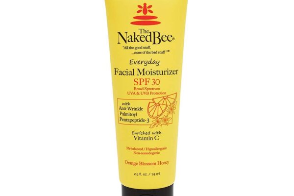 THE Naked BEE – 2.5 Oz Vitamin C Facial Moisturizer SPF 30 -Orange Blossom