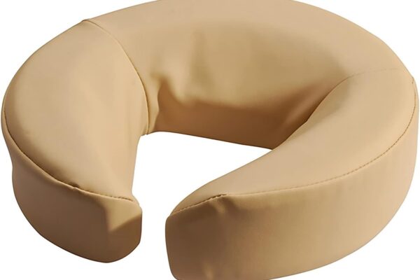 Therapist’s Choice Universal Headrest Face Cushion Face Pillow for Massage Table & Massage Chair (Beige), 13x13x4 Inch