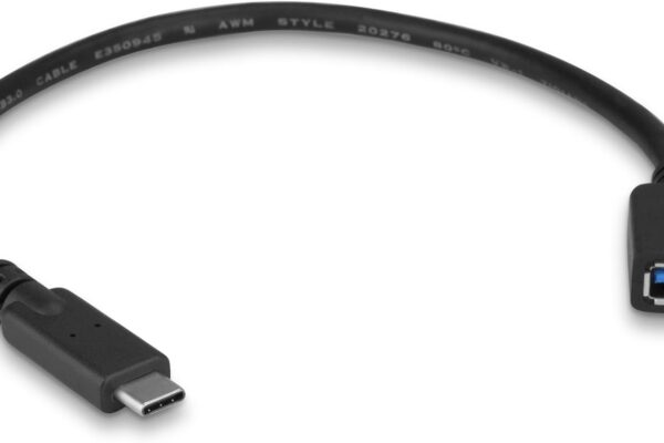 BoxWave Cable Compatible with Ulefone Note 12 – USB Expansion Adapter, Add USB Connected Hardware to Your Phone