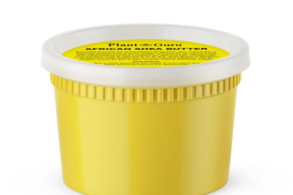 Raw African Shea Butter 16 oz. 100% Pure Natural Unrefined YELLOW – Ideal Moisturizer For Dry Skin, Body, Face And Hair Growth. Great For DIY Soap and Lip Balm Making.