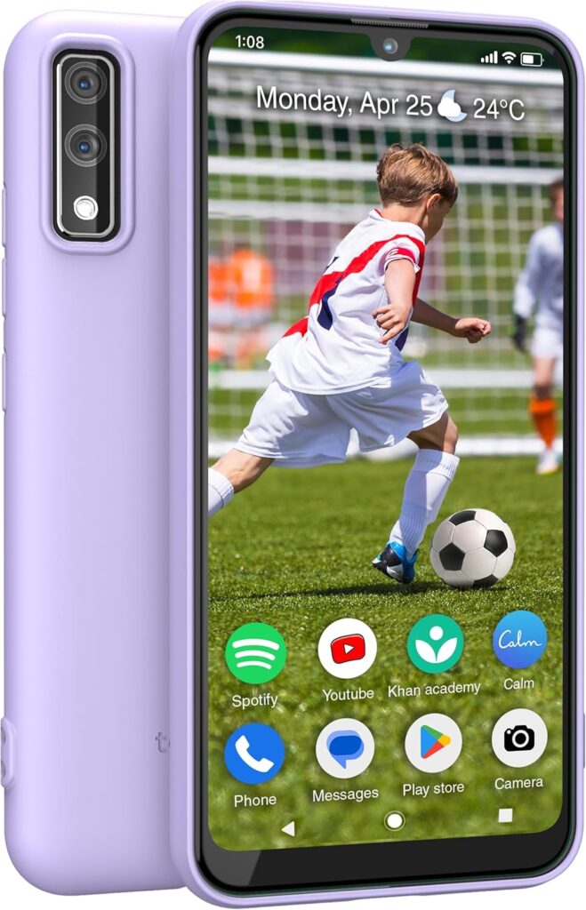 Teracube Thrive 64 GB Smartphone for Kids & Teens – Parental Controls, Healthy Time Limits, GPS Tracking, Talk/Text, Spam Blocker (Monthly Plan Required)