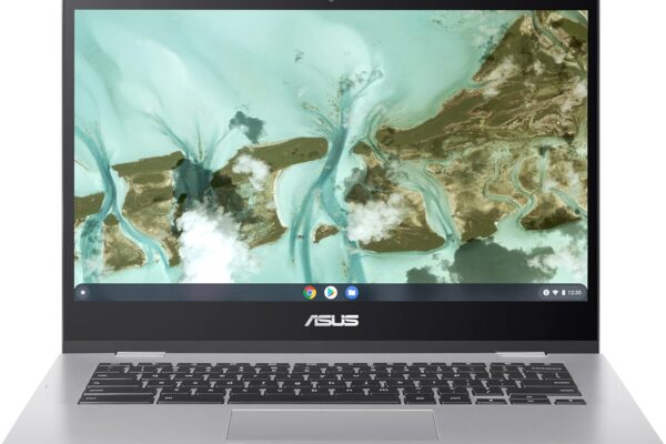 ASUS CX1400CNA-AS44FV Chromebook CX1, 14″ Full HD NanoEdge Display, Intel Celeron N3350 Processor, 64GB eMMC, 4GB RAM, Chrome OS, Transparent Silver, CX1400CNA-AS44FV