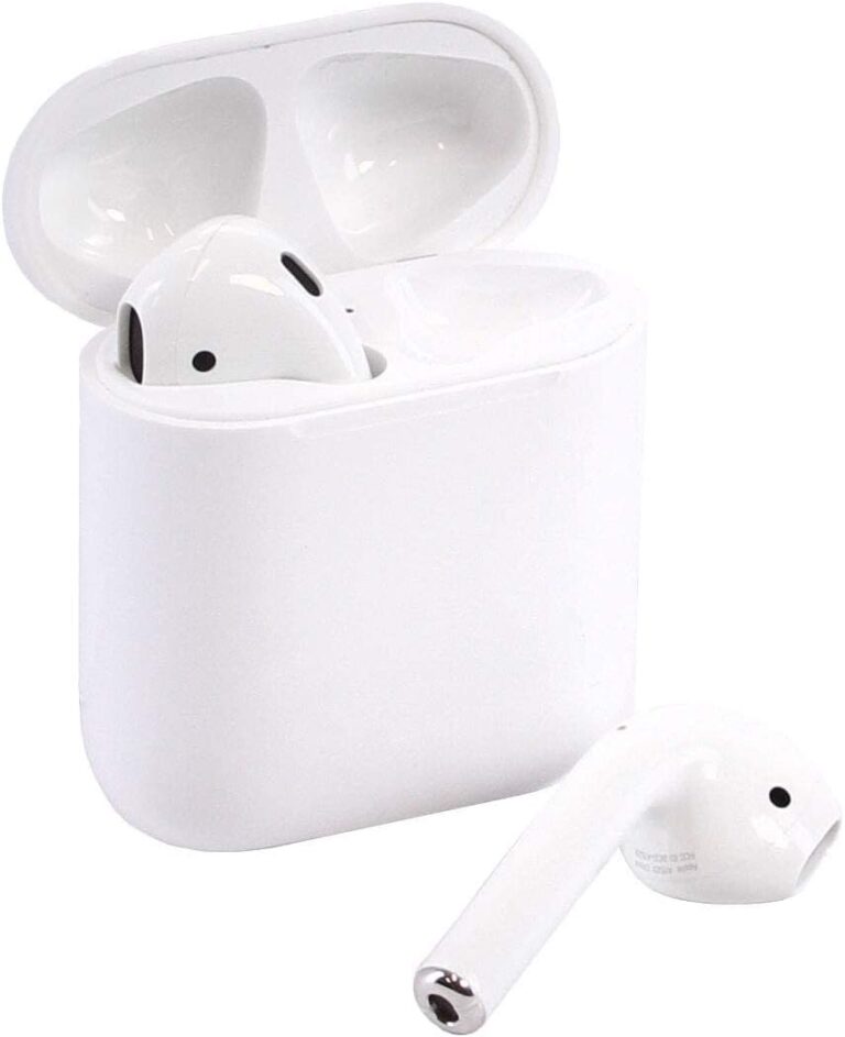 Apple AirPods 2 with Charging Case – White (Renewed Premium)