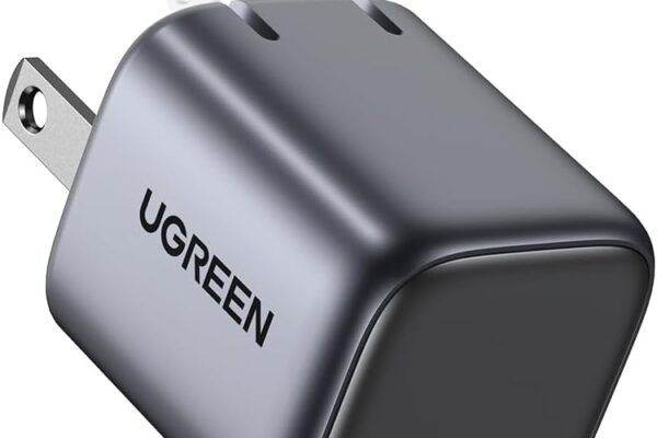 UGREEN 30W USB C Charger, Nexode Foldable GaN PPS Compact Fast Wall Charger Block, USB-C Power Adapter for iPhone 16/15/14/13, Galaxy S25/S24/S23 (Black)