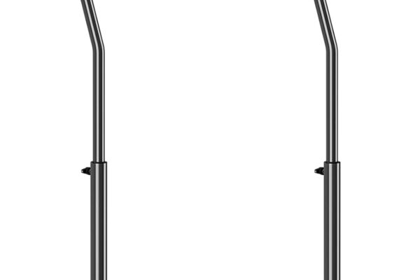 Mounting Dream Speaker Stands Pair, Max 39″ Height Adjustable, Heavy Duty Base, 11 lbs Capacity Each, Set of 2 Universal Floor Stands