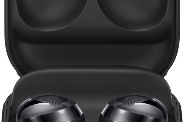 SAMSUNG Galaxy Buds Pro, Bluetooth Earbuds, True Wireless, Noise Cancelling, Charging Case, Quality Sound, Water Resistant, Phantom Black (US Version) (Renewed)