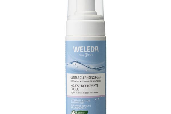Weleda Gentle Cleansing Face Foam, 5 Ounce
