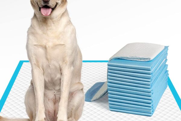 IMMCUTE Dog Pee Pads Extra Large 28″x34″, X-Large Training Puppy Pee Pads Super Absorbent & Leak-Proof, XL Disposable Pet Piddle Pad and Potty Pads for Dogs, Puppies, Doggie (XLarge:28″*34″- 30 Ct)