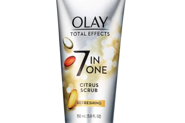 Facial Cleanser by Olay Total Effects Refreshing Citrus Scrub Face Cleanser, 5 Ounce