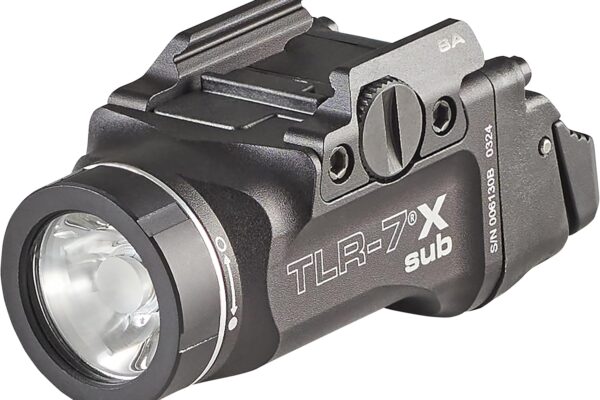 Streamlight 69408 TLR-7 X sub 500-Lumen 5000-Candela Weapon Light Designed Exclusively and Solely for Springfield Armory Hellcat, Includes Mounting Kit, Key, AMD Multi-Tool, Black