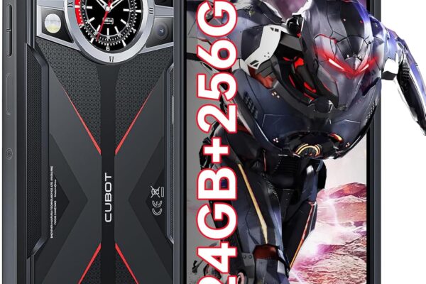 CUBOT Kingkong 9 Outdoor Rugged Phone Unlocked – 24GB RAM+256GB ROM Smartphone,100MP+32MP+24MP Night Vision Camera,10600mAh Large Battery, 6.58 Inch FHD+ Display, IP68 Waterproof Mobile Phones Black