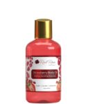 Red Rose Naturals Strawberry Body Oil, Natural Body Oil For Women, Shower and Bath Perfume, Hydrating & Deep Moisturizing, Reduce Dry Skin, Long Lasting Fragrance, Vegan – 4 fl. oz