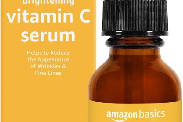 Amazon Basics Brightening Vitamin C Serum, 1 Fluid Ounce, 1-Pack